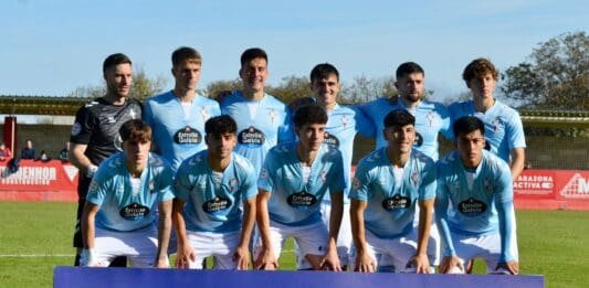 Once inicial del Celta Fortuna para enfrentarse a la SD Tarazona
