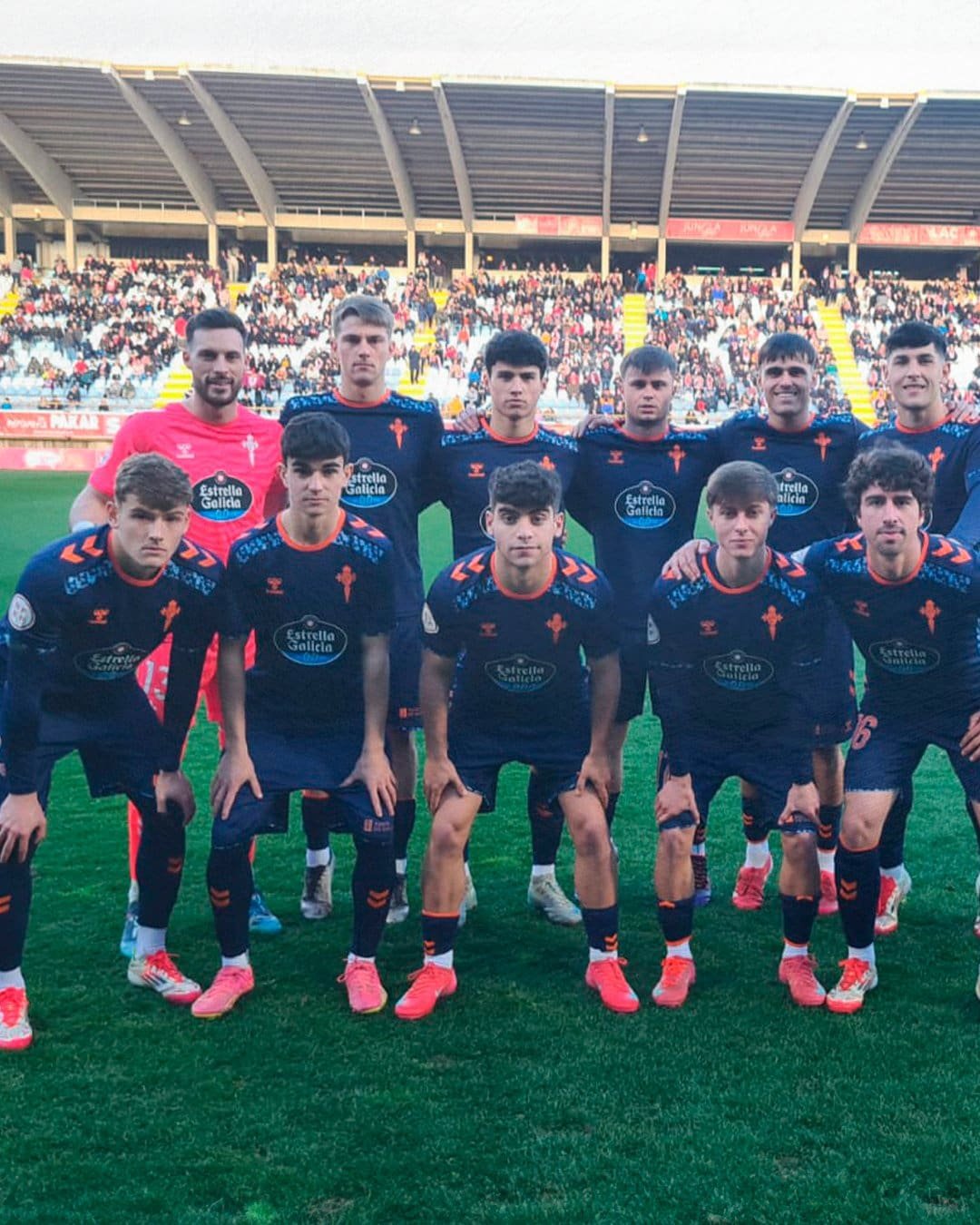 Once inicial del Celta Fortuna en el Reino de León